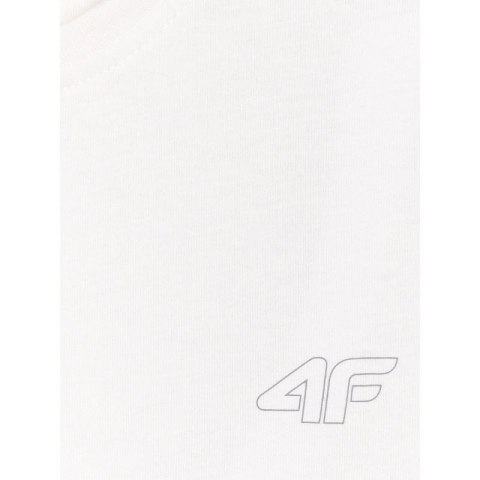 T-shirt regular gładki (ZESTAW 2 szt.) dziecięcy 4F 4FJRAW25TTSHU3157-91S