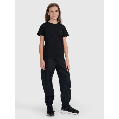 T-shirt regular gładki (ZESTAW 2 szt.) dziecięcy 4F 4FJRAW25TTSHU3157-93S