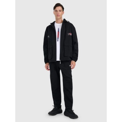 T-shirt regular z nadrukiem męski 4F 4FRAW25TTSHM3225-10S