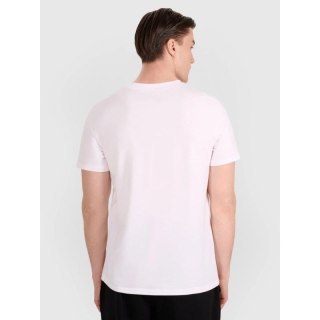 T-shirt regular z nadrukiem siatkarskim męski 4F 4FRAW25TTSHM3319-10S