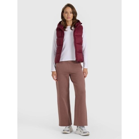 Bezrękawnik puchowy z wypełnieniem syntetycznym damski 4F 4FRAW25TVJAF326-60S