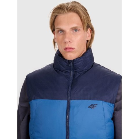 Bezrękawnik puchowy z wypełnieniem syntetycznym męski 4F 4FWAW25TVJAM229-030S