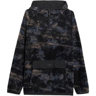 Bluza polarowa męska 4F M427 multikolor allover 4FWAW25TFLEM427 90A