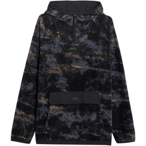 Bluza polarowa męska 4F M427 multikolor allover 4FWAW25TFLEM427 90A