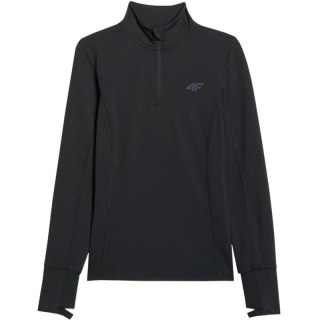 Bluza termoaktywna damska 4F F098 głęboka czerń 4FWAW25UBRUF098 20S