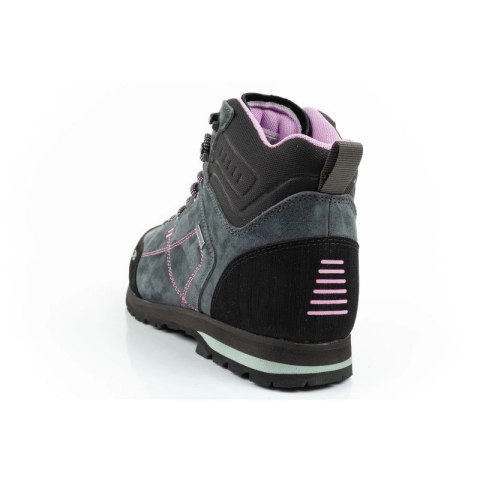 CMP Alcor buty damskie trekkingowe skóra trwałe wodoodporne za kostkę szare