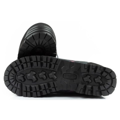 CMP Alcor buty damskie trekkingowe skóra trwałe wodoodporne za kostkę szare