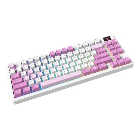 Klawiatura gamingowa VIOLET US/FORGE GK600 TKL W VIOLET MSI