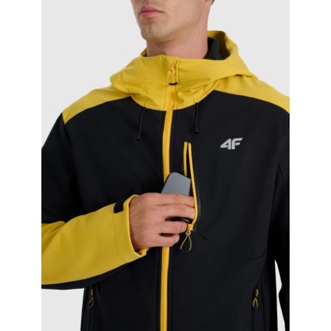 Kurtka softshell wiatroodporna membrana 8000 męska 4F 4FRAW25TSOFM506-71S