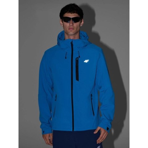 Kurtka softshell wiatroodporna membrana 8000 męska 4FRAW25TSOFM506-33S