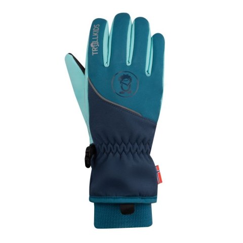 Rękawice softshell Trollkids Kids Trolltunga Glove dla chłopca/dziewczynki (931-104)