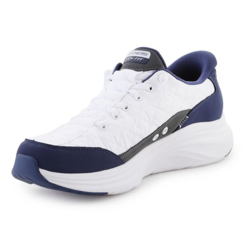 Skechers Slip-ins: Contour Foam - Cozy Fit 232619-WNV White/Navy