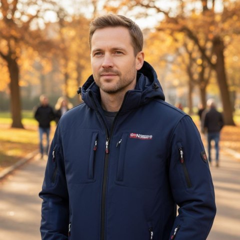 Geographical Norway Softshell TUNAR DB NAVY MEN 009 (WY9170H/GN/Navy)