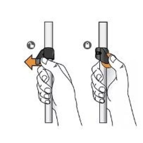 Kije Trekkingowe Black Diamond DISTANCE FLZ POLES PEWTER