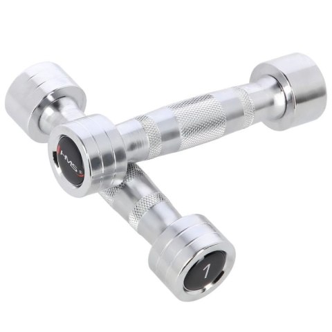 Komplet hantli chromowanych HMS