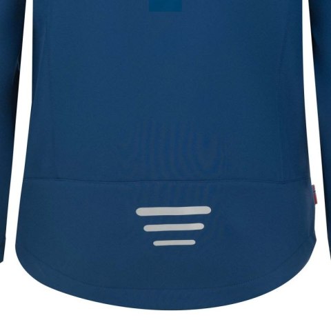 Kurtka softshellowa dziecięca Trollkids Kids Trollfjord Jacket z kapturem niebieska (161-142)