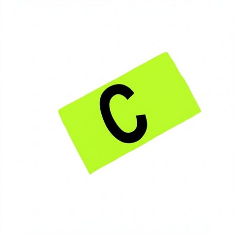 Opaska kapitańska Yakima Jr 100855 żółty