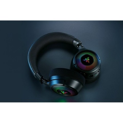 Razer Kraken V4 Zestaw słuchawkowy Bezprzewodowy Opaska na głowę Gaming USB Typu-A Bluetooth Czarny
