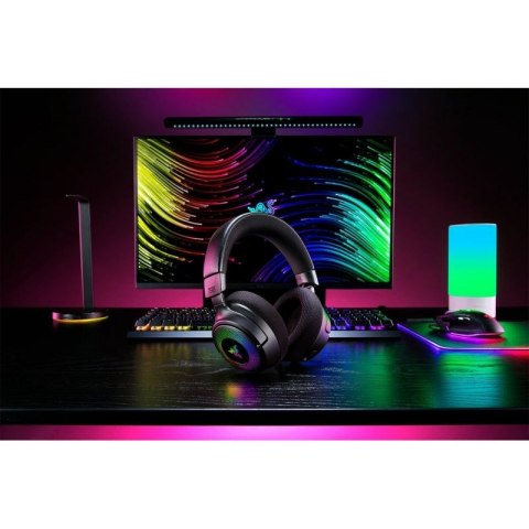 Razer Kraken V4 Zestaw słuchawkowy Bezprzewodowy Opaska na głowę Gaming USB Typu-A Bluetooth Czarny