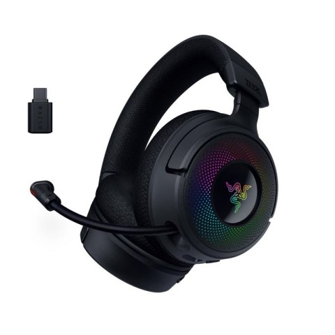 Razer Kraken V4 Zestaw słuchawkowy Bezprzewodowy Opaska na głowę Gaming USB Typu-A Bluetooth Czarny