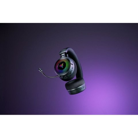 Razer Kraken V4 Zestaw słuchawkowy Bezprzewodowy Opaska na głowę Gaming USB Typu-A Bluetooth Czarny