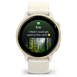 Zegarek Garmin Vivoactive 6 42mm Bone/Lunar Gold