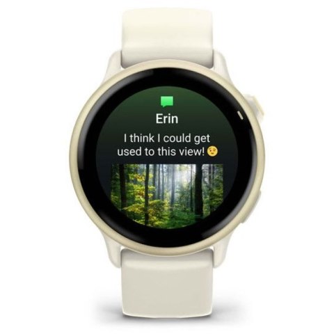Zegarek Garmin Vivoactive 6 42mm Bone/Lunar Gold