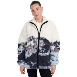 Bluza polarowa 4F U351 multikolor allover 4FWAW25TFLEU351 90A