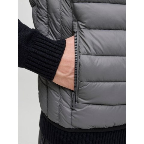 Jack&Jones męska kamizelka bezrękawnik JJEBRADLEY LIGHT BODYWARMER COLLAR NOO 12280973 CASTLEROCK
