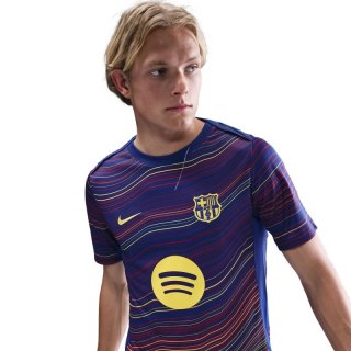 Koszulka przedmeczowa Nike FC Barcelona Academy Pro Home HJ7142-456