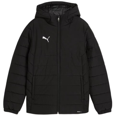 Kurtka dla dzieci Puma Team Additions Padded Hooded czarna 659738 03