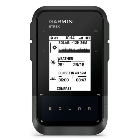 Nawigacja turystyczna Garmin eTrex SE GPS Solar Czarny/Szary + Czujnik Garmin HRM Dual