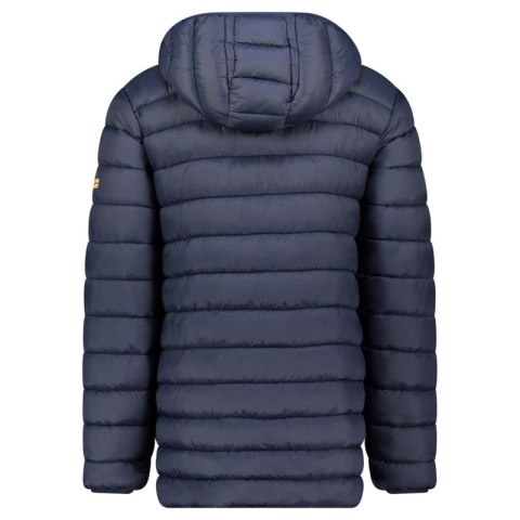 Kurtka męska Geographical Norway AMIGOBADGE LONG HOOD DB NAVY MEN 233 NAVY (WY8852H/GN-MARINE)