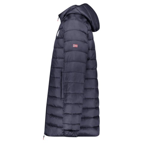 Kurtka męska Geographical Norway AMIGOMAP LONG HOOD DB NAVY MEN 233 NAVY (WZ5088H/GN-MARINE)