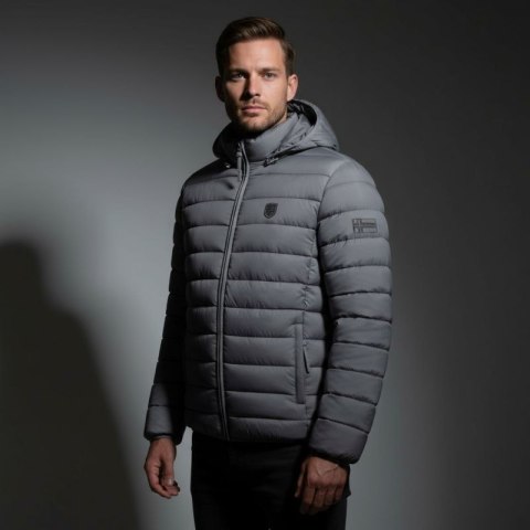 Kurtka męska Geographical Norway AMIGOTAL HOOD DB DGREY MEN 233 DARK GREY (WZ5179H/GN-GRIS FONCÉ)