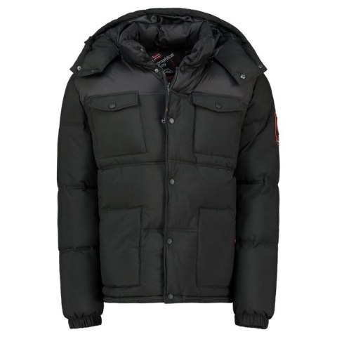 Kurtka męska Geographical Norway BAREDA DB BLACK MEN 096 BLACK (WY3882H/GN-NOIR)