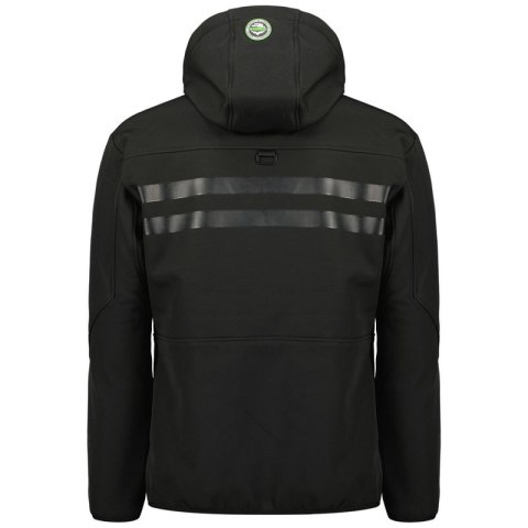 Kurtka softshell męska Geographical Norway ROYAUTE BLACK / GREEN DB MEN 068 BLACK / GREEN (WY8026H/GN-NOIR / VERT)