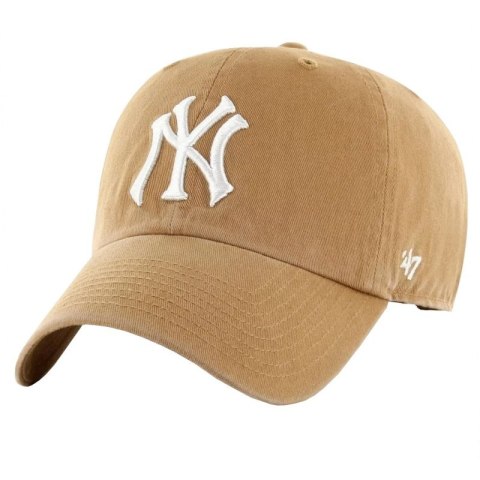 47 Brand New York Yankees MLB Clean Up Cap B-NLRGW17GWS-QLA Brązowe One size