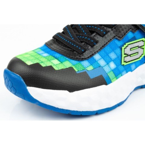 Buty Skechers Minecraft LED Jr 402204L/BBLM