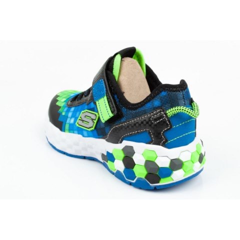 Buty Skechers Minecraft LED Jr 402204L/BBLM