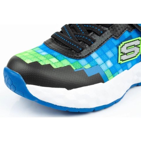 Buty Skechers Minecraft LED Jr 402204L/BBLM