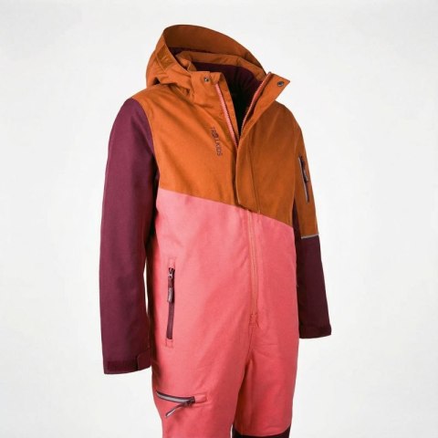 Kombinezon śnieżny dziecięcy Trollkids Kids Hallingdal Snowsuit zimowy fioletowy/pomarańczowy (350-814)