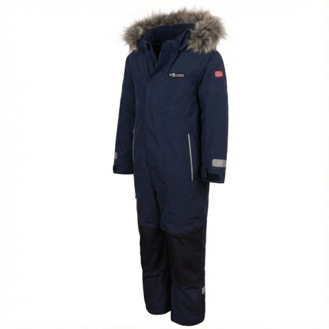 Kombinezon śnieżny zimowy dziecięcy Trollkids Kids Kirkenes Snowsuit sportowy czarny (387-100)