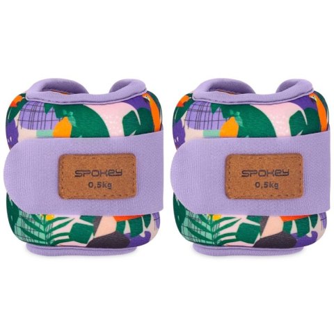 Obciążenia na kostki i nadgarstki Spokey HOME JUNGLE 2x 0,5 kg