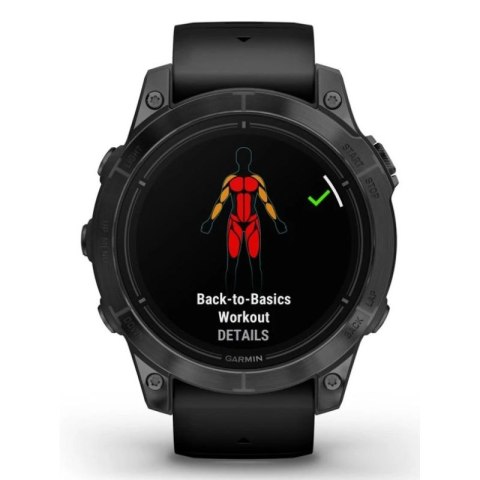 Zegarek sportowy Garmin EPIX PRO g2 47mm Slate Gray Black / Black Band