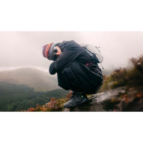 Buty turystyczne Vivobarefoot MAGNA FOREST ESC WOMENS OBSIDIAN/LIME trekkingi minimalistyczne (209082-02)