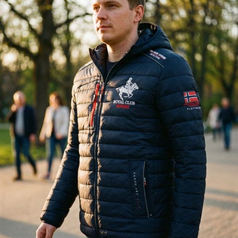 Kurtka męska Geographical Norway BRICK NAVY GTX MEN 068 NAVY (WY6358H/GN-MARINE)