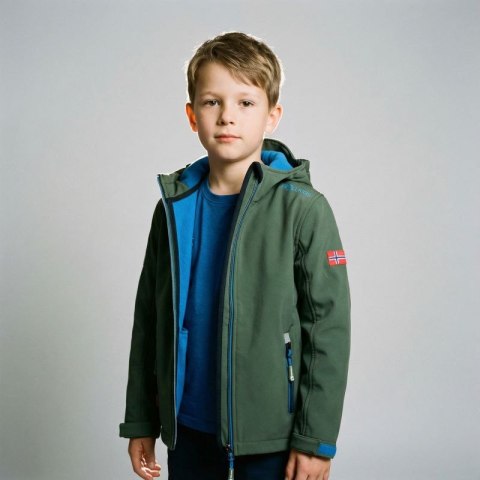 Kurtka softshell Trollkids Kids Trollfjord Jacket Jr 161-348