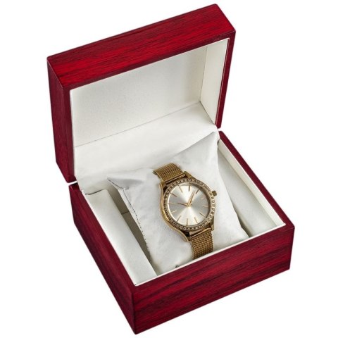 Pudełko na zegarek drewniane machoń PDR-1