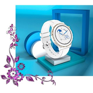 Smartwatch Damski Rubicon RNCE92 PRO White/2 x Pasek SMARUB171